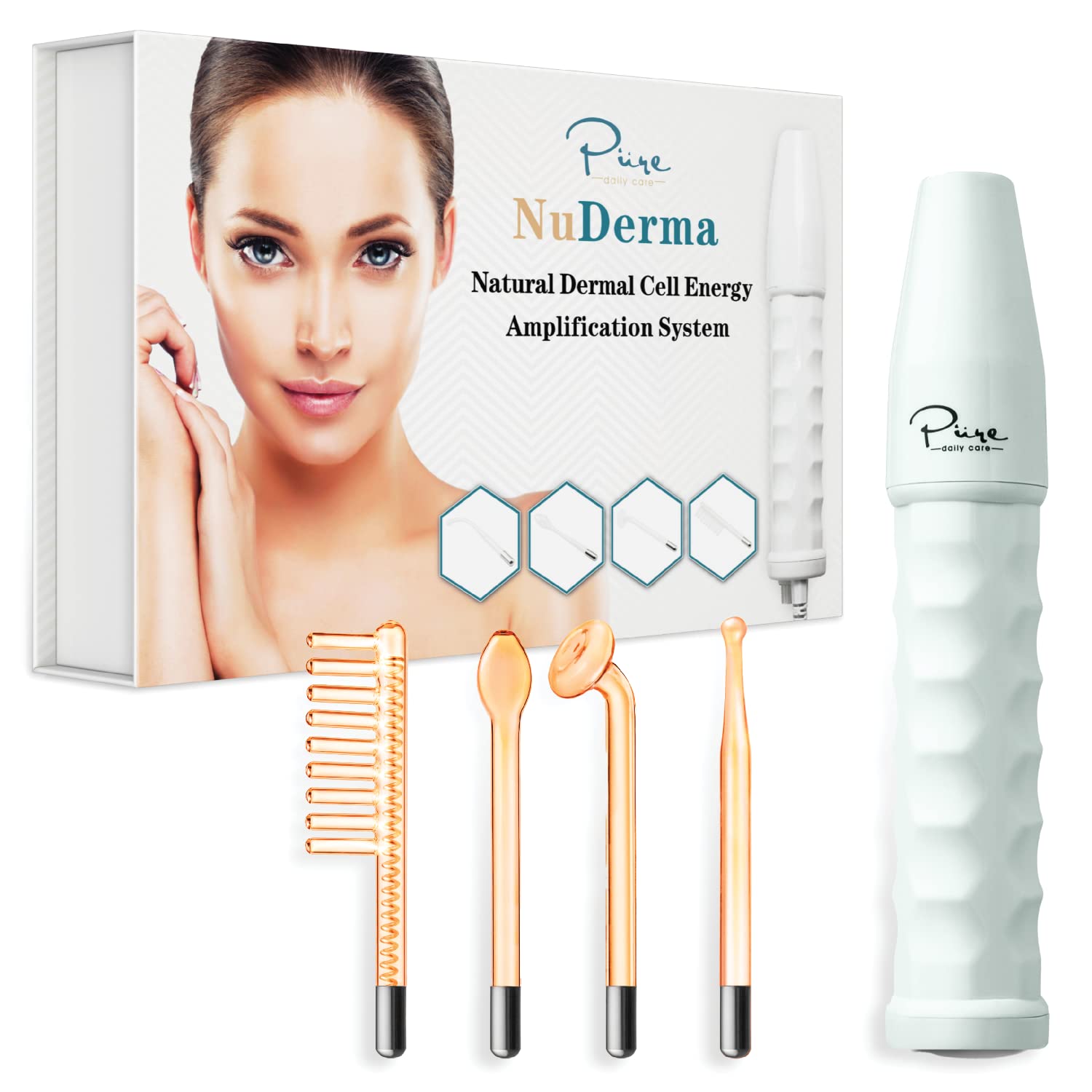 Pure NuDerma High Frequency Skin Wand academico.unemat.br